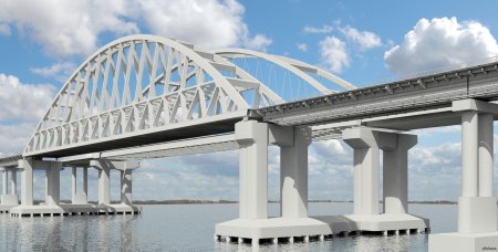 Керченский мост вектор