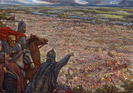 Илья Глазунов поле Куликово