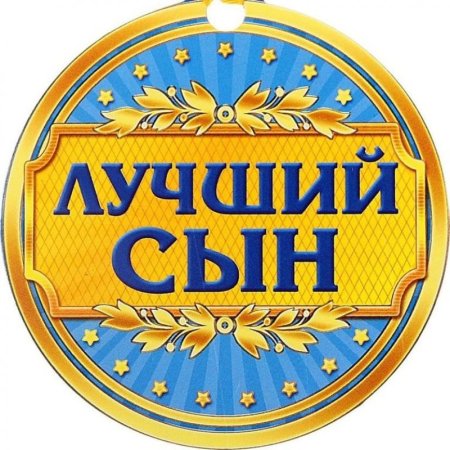 Медаль сыну