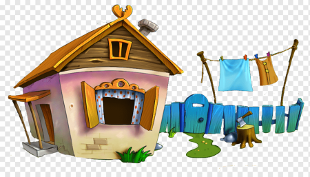 Домики из мультфильмов