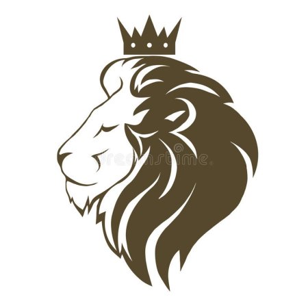 Lion with Crown c7802ъ