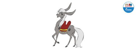 Конек горбунок на прозрачном фоне