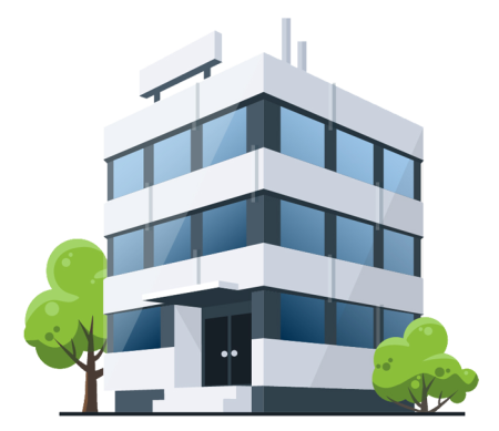 Векторное здание