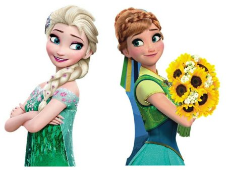 Elsa and Anna
