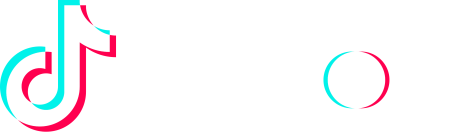 Тик ток логотип на белом фоне