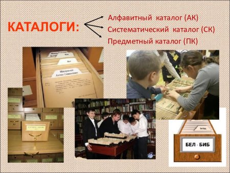 Библиотечный каталог