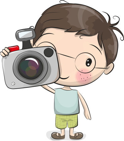 Мальчик с фотоаппаратом