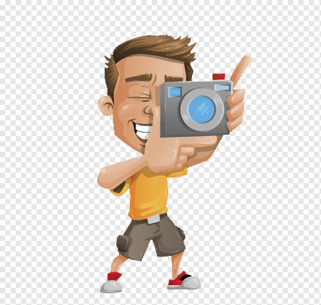 Человечек с фотоаппаратом