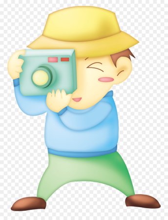 Мультяшка с фотоаппаратом