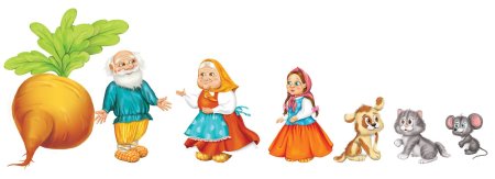 Сказка Репка герои сказки