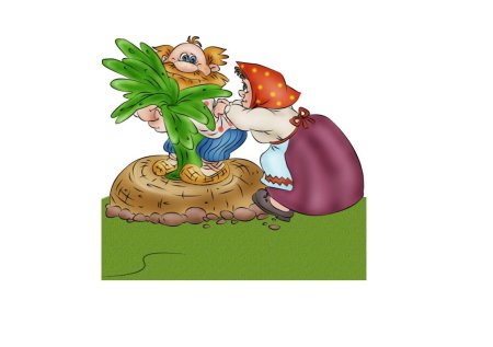 Репка персонажи на прозрачном фоне