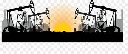 Нефтяная качалка вектор