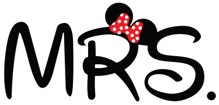 Надпись Mr и Mrs