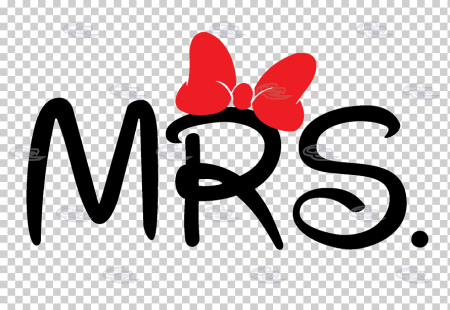 Mr Mrs надпись вектор