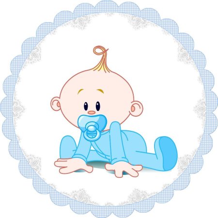 Аист с малышом