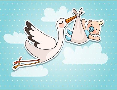 Клипарт для новорожденного мальчика