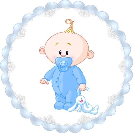 Фон для новорожденного мальчика