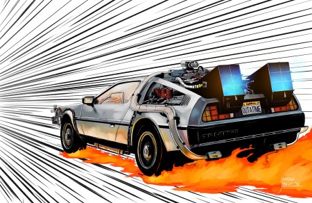 Делориан back to the Future