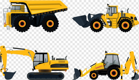 Трактор JCB вектор