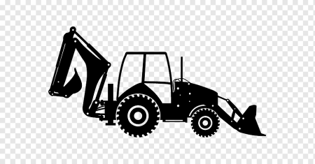 Трактор JCB вектор