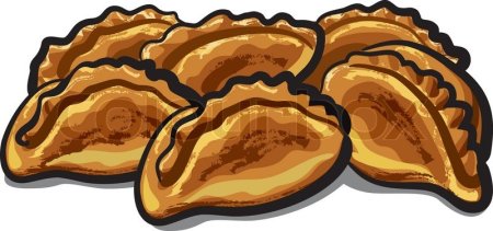 Пирожок рисунок для детей