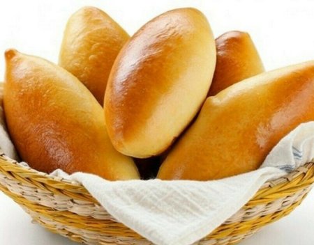 Пирожки блестящие