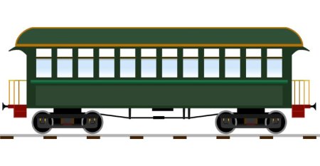 Вагон рисунок