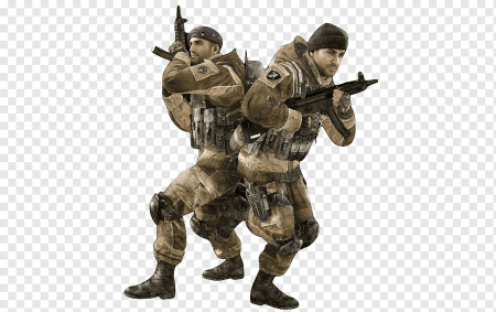 Военный без фона