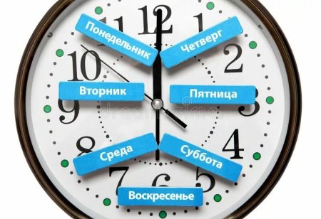 Часы дни недели