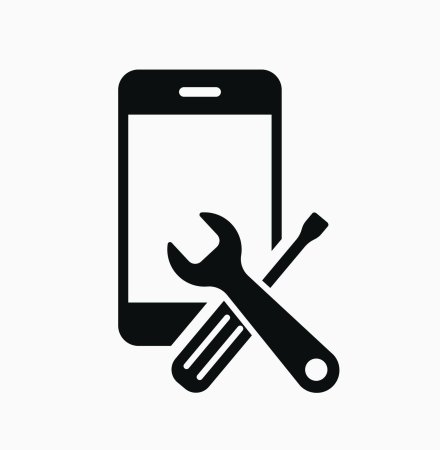 Пиктограммы ремонт смартфонов