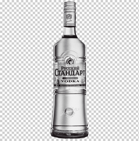 Бутылка водки для фотошопа