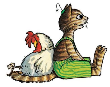 Петсон и Финдус курицы
