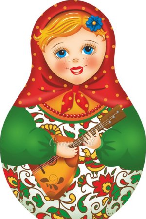 Матрёшки с музыкальными инструментами