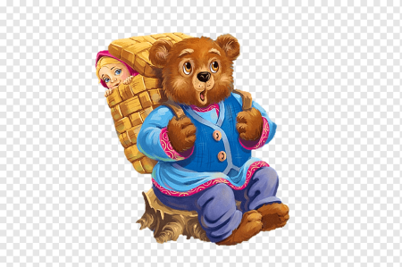 Медведь из сказки Маша и медведь