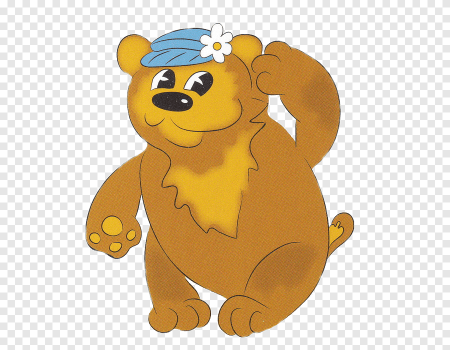 Медведь мультяшный