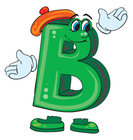 Веселая буква л