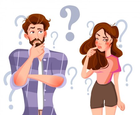 Мужчина думает о женщине