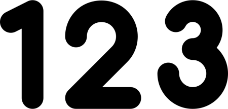 Цифры 123