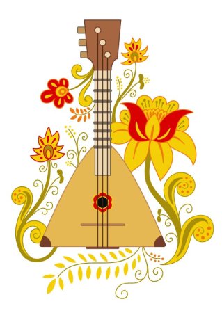 Балалайка вектор