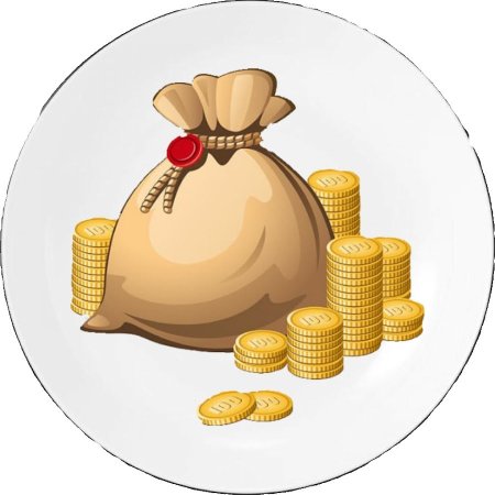 Мешок денег иконка