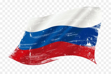 Российский флаг мазки