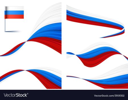 Флаг России стилизация