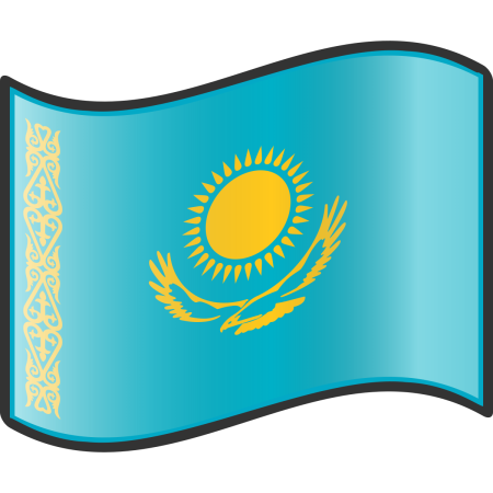 Флаг РК Казахстана
