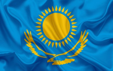 Флаг Республики Казахстан