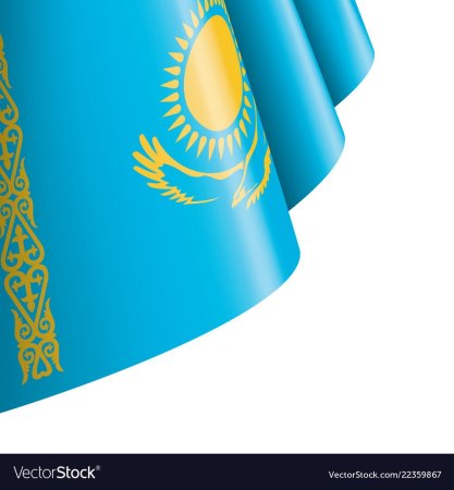 Казахский орнамент лента
