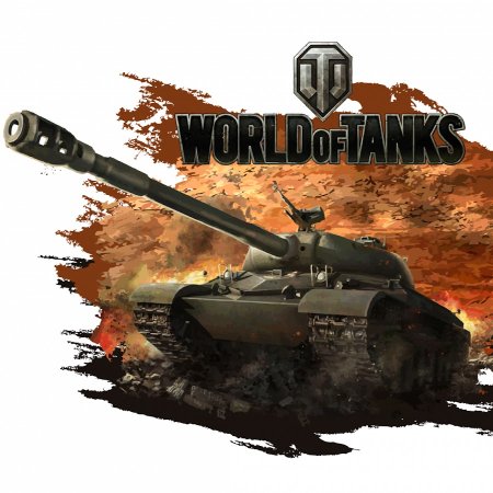 World of Tanks на белом фоне