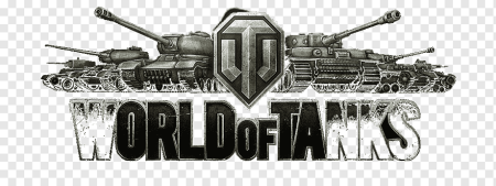 Надпись World of Tanks без фона