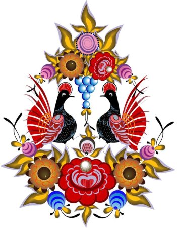 ДПИ Городецкая роспись