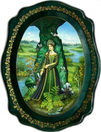 Палехская роспись сказы Бажова
