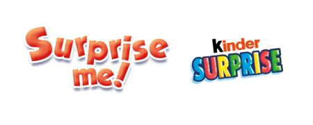 Kinder сюрприз надпись